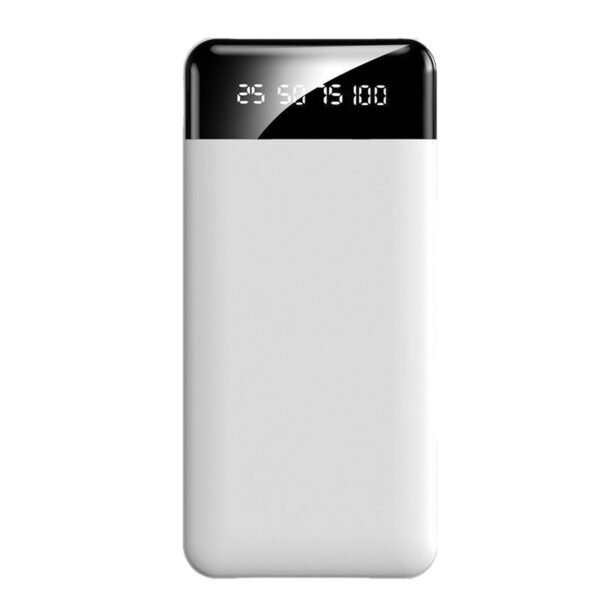 Cross-Border Wholesale Gifts with Built-In Cable Power Bank 20000 Mah Large